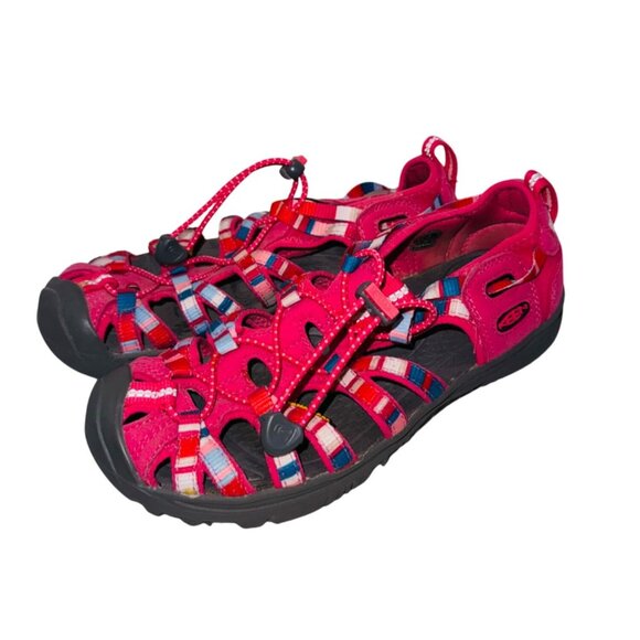 KEEN Whisper Raya Honeysuckle Waterproof Washable Hiking Sport Sandals Shoes 4 - Picture 4 of 12